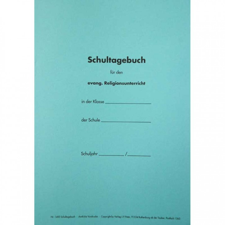 Schultagebuch