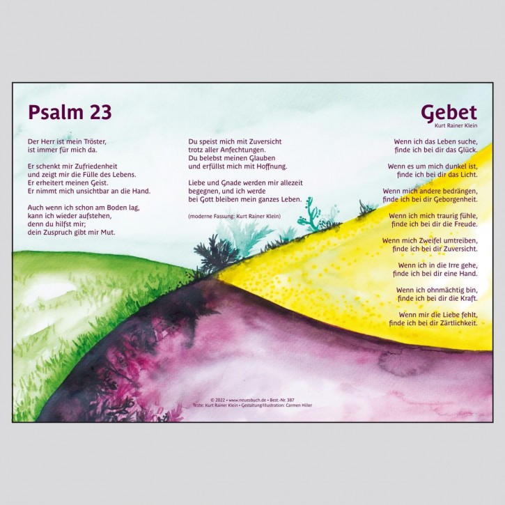 Leporello: Psalm 23
