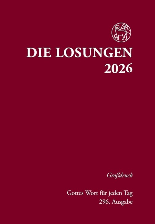 Losungen 2026 - Großdruck, gebunden