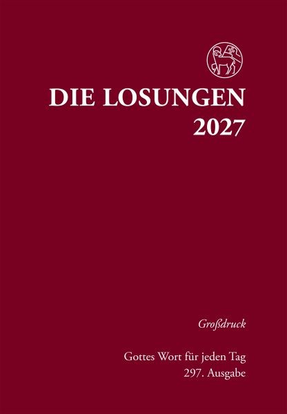 Losungen 2027 - Großdruck, gebunden