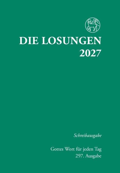 Losungen 2027 - Schreibausgabe, gebunden