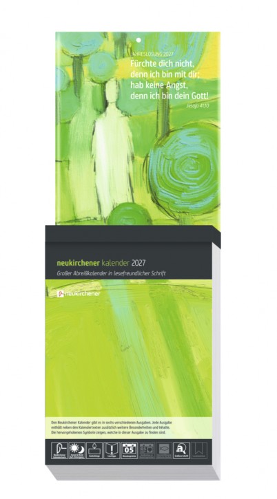 Neukirchener Abreißkalender 2027 (Großdruck)