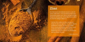 Gewürze in der Bibel (katoniert)