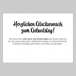 Grußkarte Magnolie (mit Innentext)