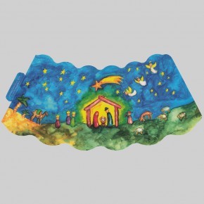 Lampenschirm - Weihnachten (Krippe)