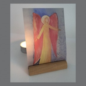 Transparnete Postkarte - Engel