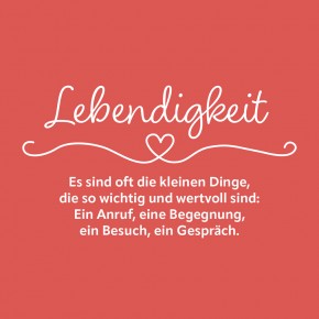 Geschenk Plus - Herzl. Grüße-Mein Herz ist froh