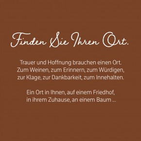 Geschenk Plus - Mit herzl. Anteilnahme-Zur Trauer