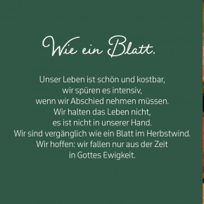 Geschenk Plus - Mit herzl. Anteilnahme-Zur Trauer