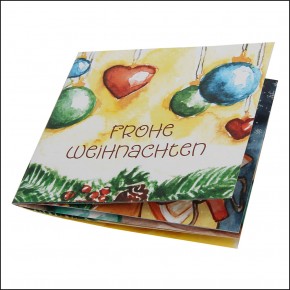 Geschenk Plus Herzl. Grüße - Frohe Weihnachten