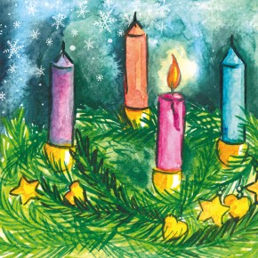 Geschenk Plus Herzl. Grüße - Frohe Weihnachten