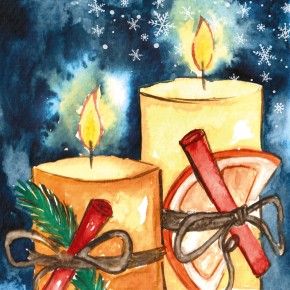 Geschenk Plus Herzl. Grüße - Frohe Weihnachten