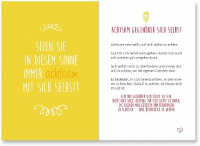 Das Leben wertschätzen