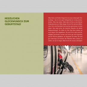 Bahn frei für ihr neues Lebeensjahr