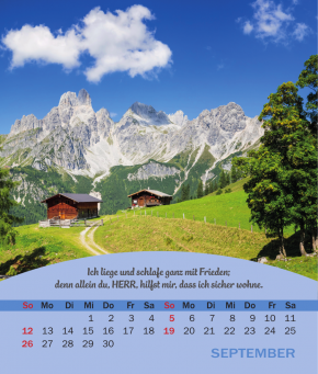 Kalender - Lebensworte 2027