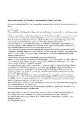 Anhänger: Senfkornkreuz