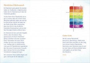 Patenbrief Regenbogen